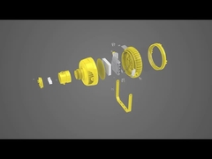 HRJ 시리즈 비상 LED 조명 장착 장치 위험 위치 재충전 30W 60W